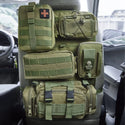 Tactical MOLLE Seat Organizer Full Set - SkullVibe