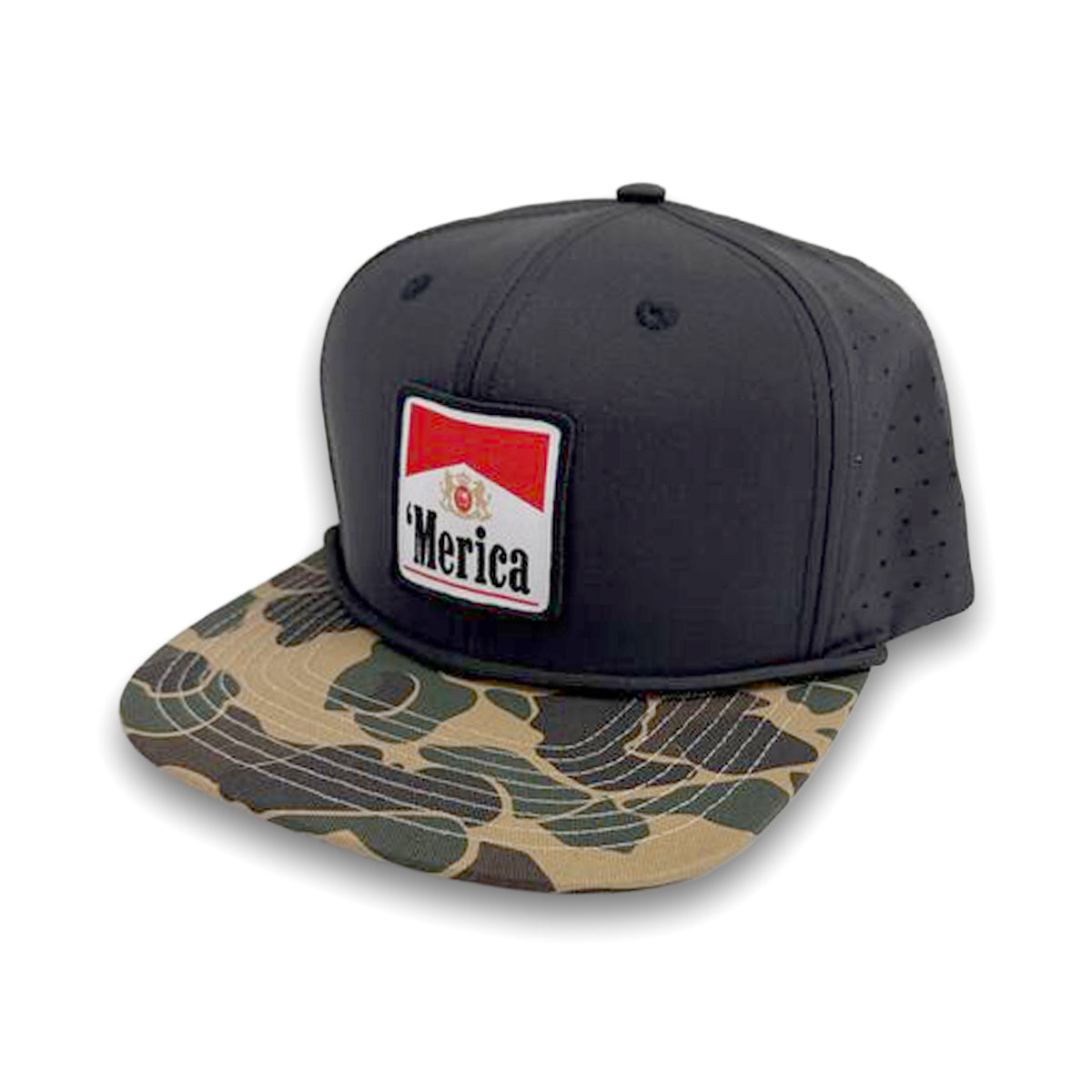 'Merica, Karton voller Freiheit gewebter Patch-Hut