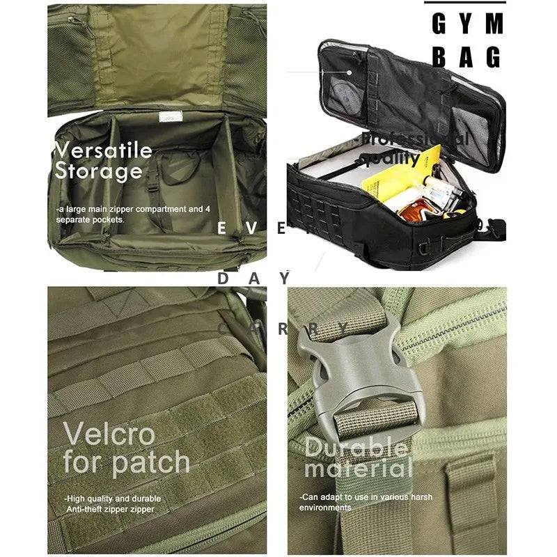 svPro™ 3-Way Tactical Duffle Bag