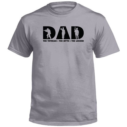Dad The Veteran The Myth The Legend (Front)