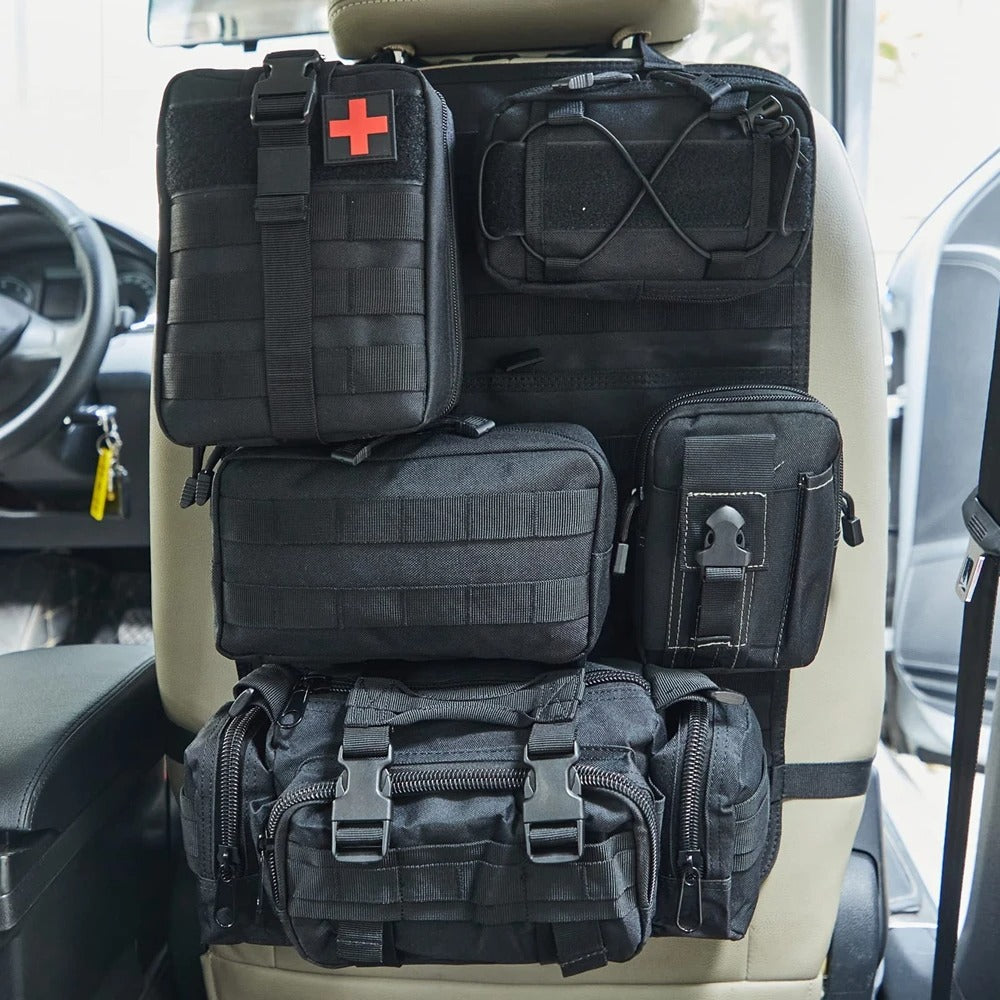 Tactical Car Seat Backrest Organiser Update Tactical Vehicle Panel