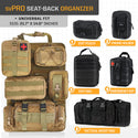 Tactical MOLLE Seat Organizer Full Set - SkullVibe