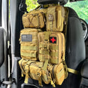 Tactical MOLLE Seat Organizer Full Set - SkullVibe