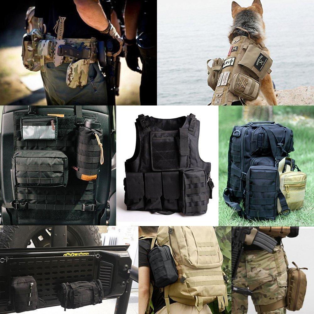 Tactical Water Resistant Molle Pouches