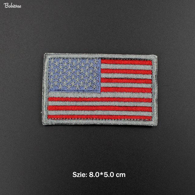 3D USA Flag Patches - SkullVibe