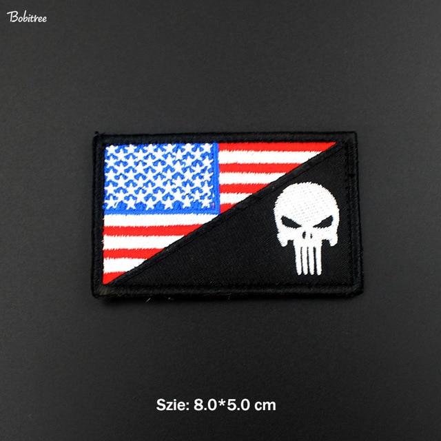 3D USA Flag Patches - SkullVibe