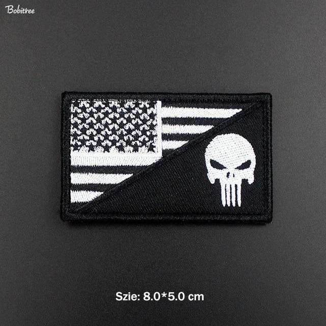 3D USA Flag Patches - SkullVibe