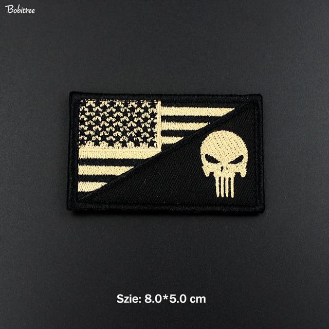 3D USA Flag Patches - SkullVibe