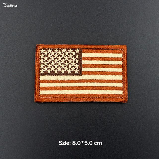 3D USA Flag Patches - SkullVibe