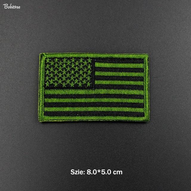 3D USA Flag Patches - SkullVibe