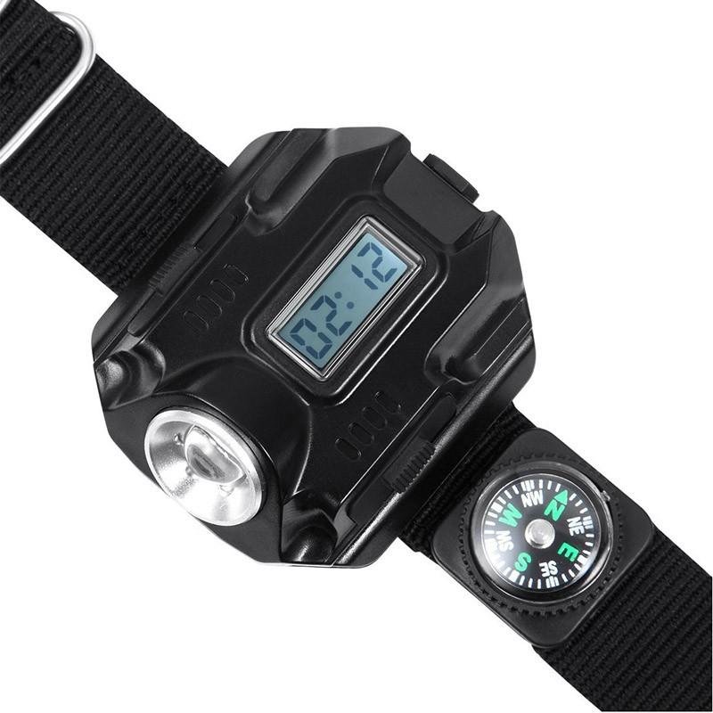 svPro Flashlight LED Watch - SkullVibe