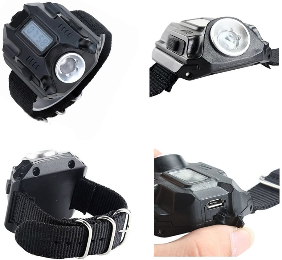 svPro Flashlight LED Watch - SkullVibe