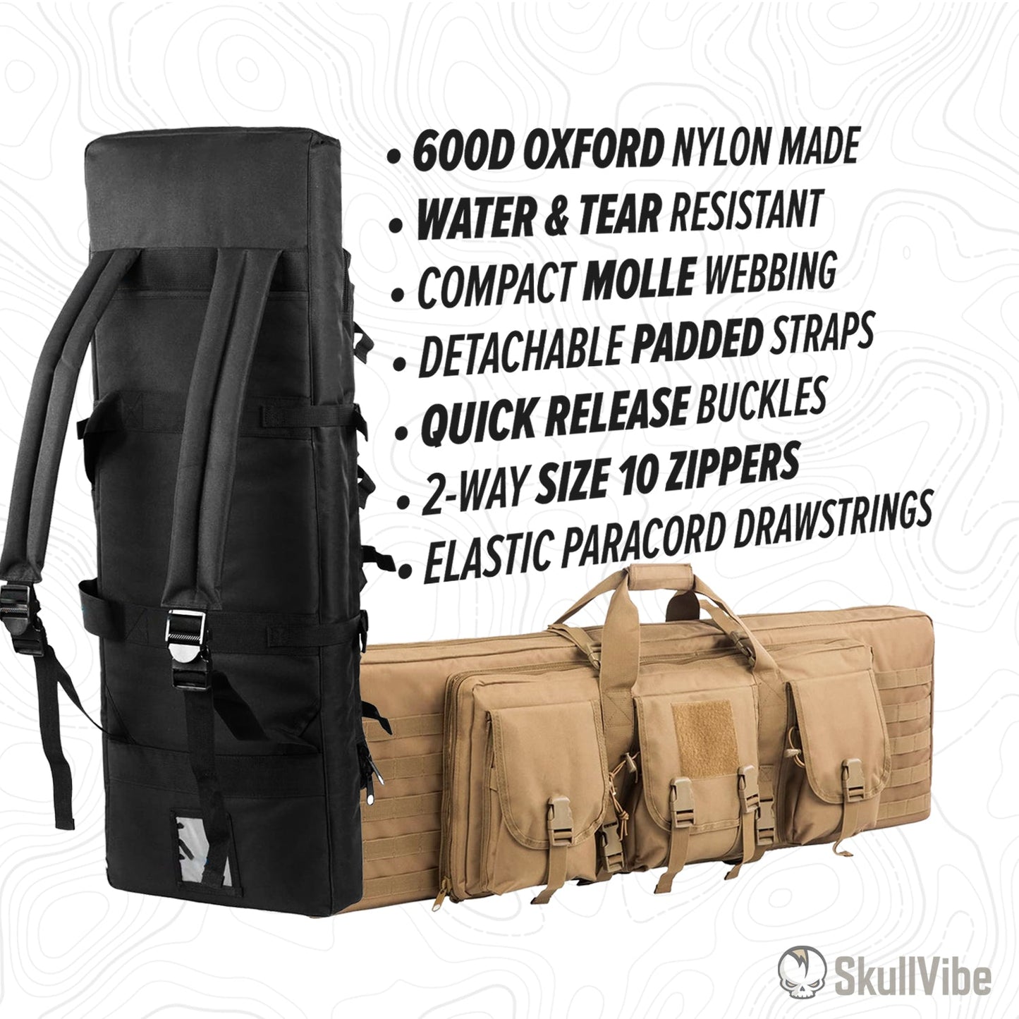 svPro™ Tactical Rifle Case v2 - SkullVibe