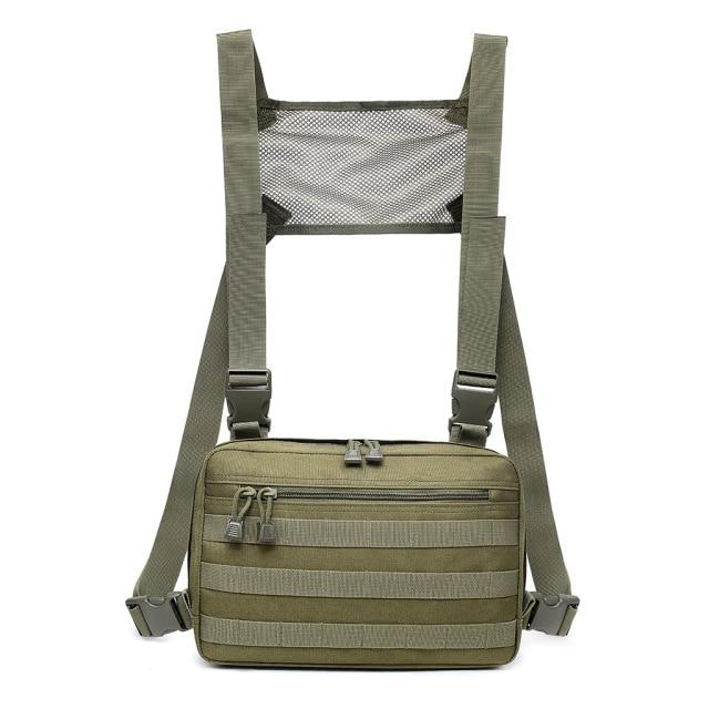 Tactical Chest Rig Molle Harness - SkullVibe