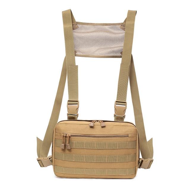Tactical Chest Rig Molle Harness - SkullVibe