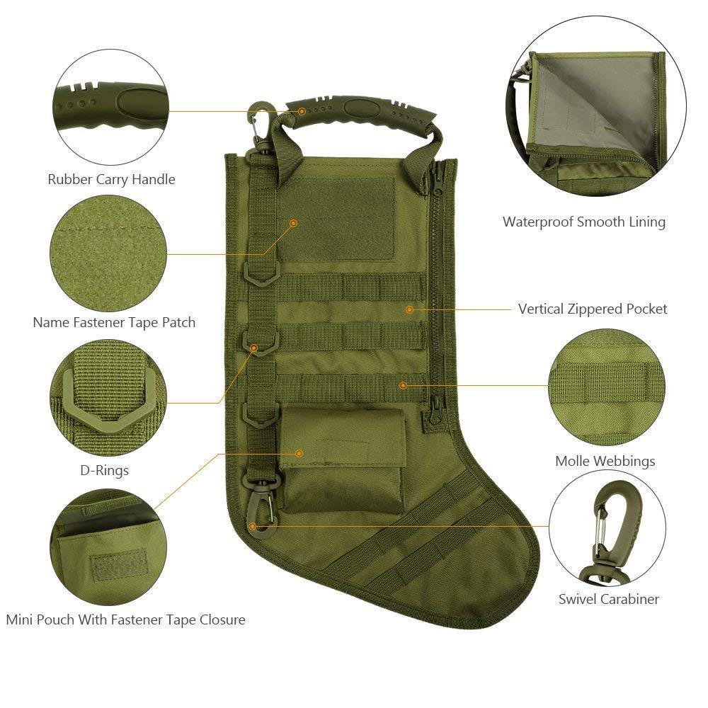 Tactical Christmas Molle Stocking - SkullVibe