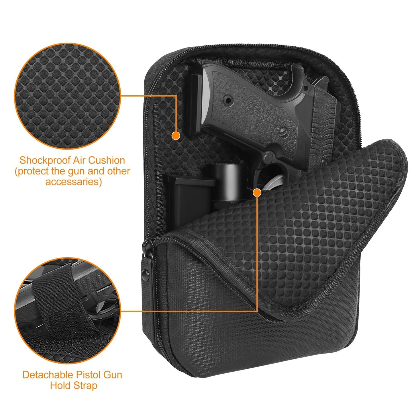 Tactical Concealed Gun Waist Bag - SkullVibe