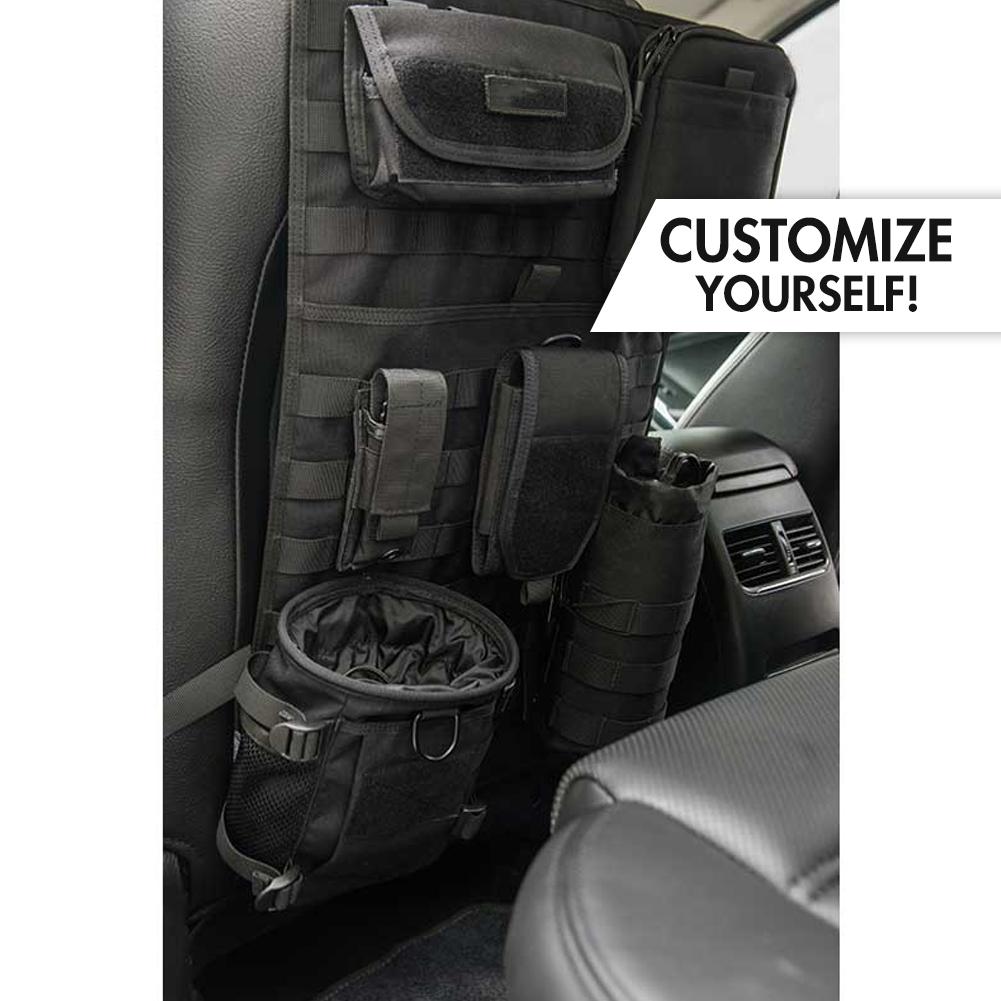 Tactical MOLLE Car Seat Organizer - SkullVibe