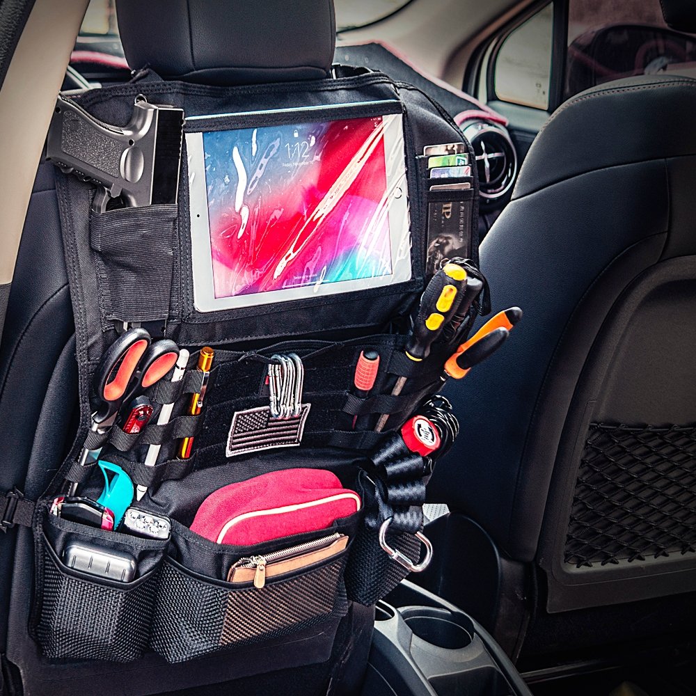 Tactical Seat Organizer v3 - SkullVibe