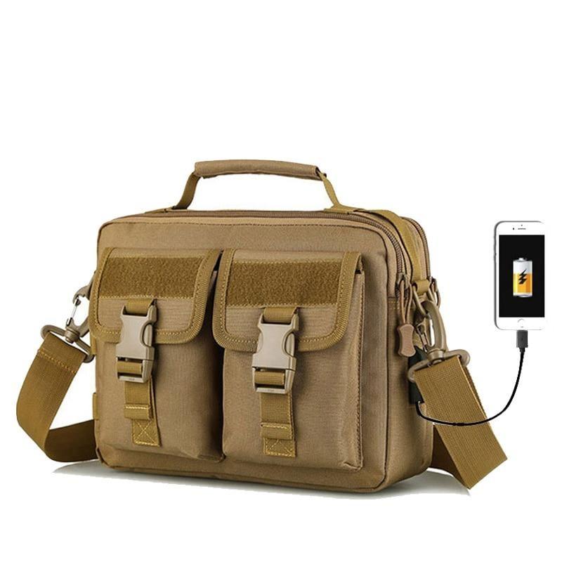 Tactical Shoulder Camouflage Traveling Handbag - SkullVibe