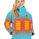 Sv Antartic Hardshell Heated Jacket - SkullVibe