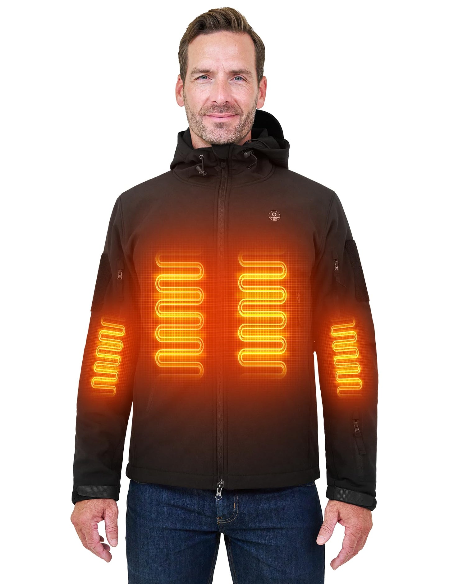 SV Antartic Softshell Heated Jacket