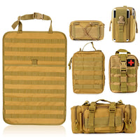 Tactical MOLLE Seat Organizer Full Set