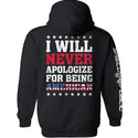 I Will Never Apologize For Being American