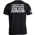 I Have Two Pronouns For You Get/Fucked