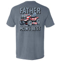 Father Mows Best Stars and Stripes