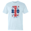 Red, White & Bloom (Front Print)