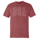 USA Collegiate Solid White (Front)