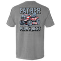 Father Mows Best Stars and Stripes