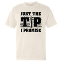 Just The Tip I Promise Flag (Front Print)