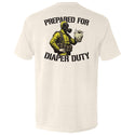 Prepared For Diaper Duty Hazmat Suit