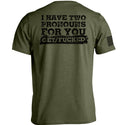 I Have Two Pronouns For You Get/Fucked