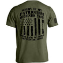 Sorry If My Patriotism Offends