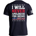 I Will Never Apologize For Being American