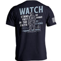 Watch Stand Fast in the Faith (Back Print)
