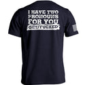 I Have Two Pronouns For You Get/Fucked