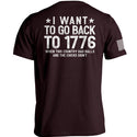 I Want To Go Back To 1776