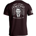 Keep Voting Democrat Ronald Reagan