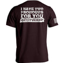 I Have Two Pronouns For You Get/Fucked