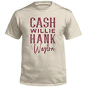 Cash Willie Hank & Waylon