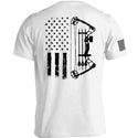 Compound Bow USA Flag