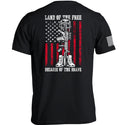 Land of the Free because of the Brave