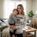 Raising Patriots (Front) Corded Poncho