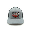 USA Constitution Flag PVC Patch Hat