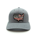 USA Constitution Flag PVC Patch Hat