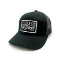 If I’ve Ever Offended You Woven Patch Hat